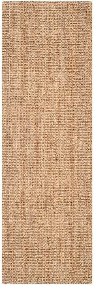SAFAVIEH Natural Fiber Collection Runner Rug - 2'3" x 7', Natural, Handmade Farmhouse Jute, Ideal... | Amazon (US)