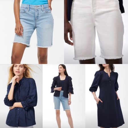Chico’s summer sale has some great basics to add to your closet. Navy denim and white for Memorial Day and every weekend until Labor Day! 

#LTKunder100 #LTKsalealert #LTKcurves