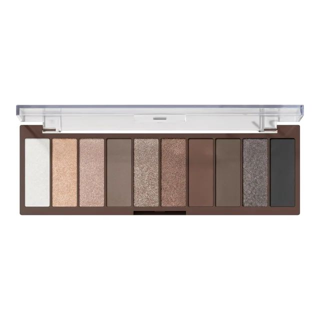 e.l.f. Perfect 10 Eyeshadow Palette, Everyday Smoky | Walmart (US)