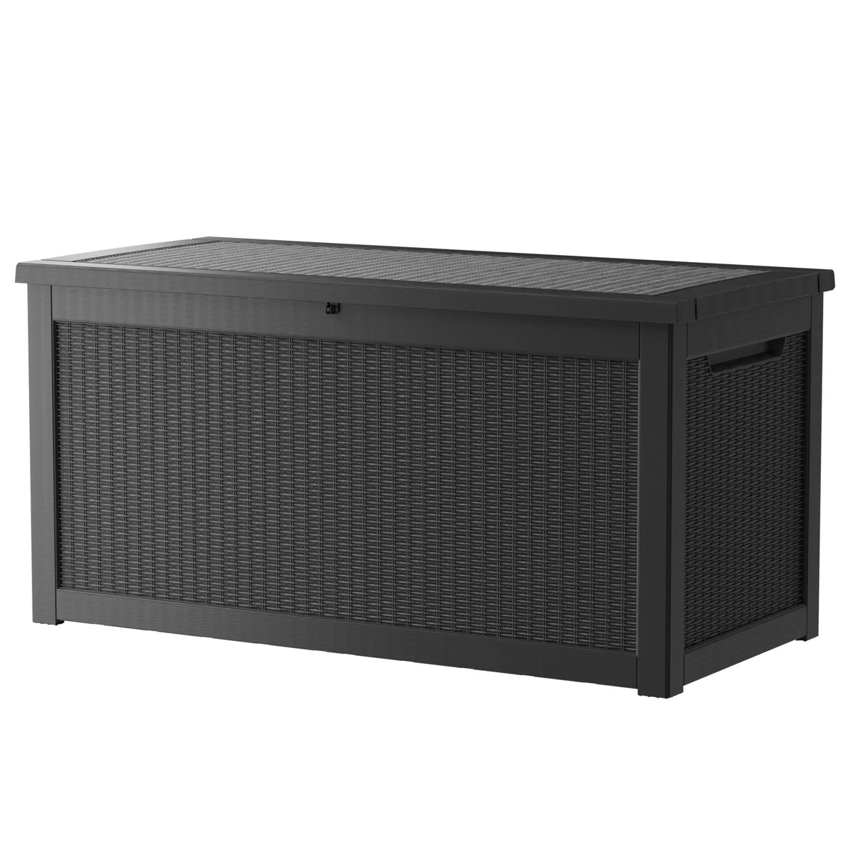 Decksplore 330 Gallons Water Resistant Resin Lockable Deck Box | Wayfair North America