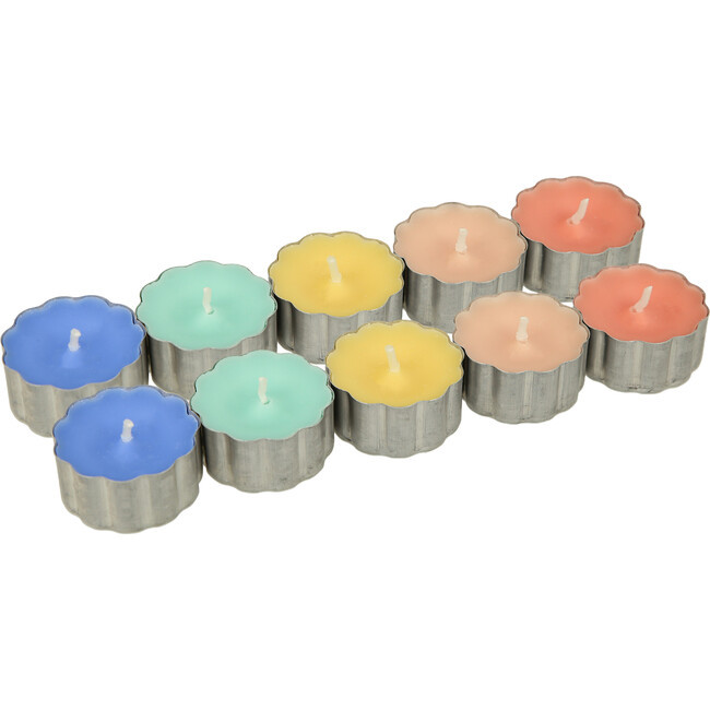 Meri Meri | Rainbow Tealight Candles | Maisonette | Maisonette