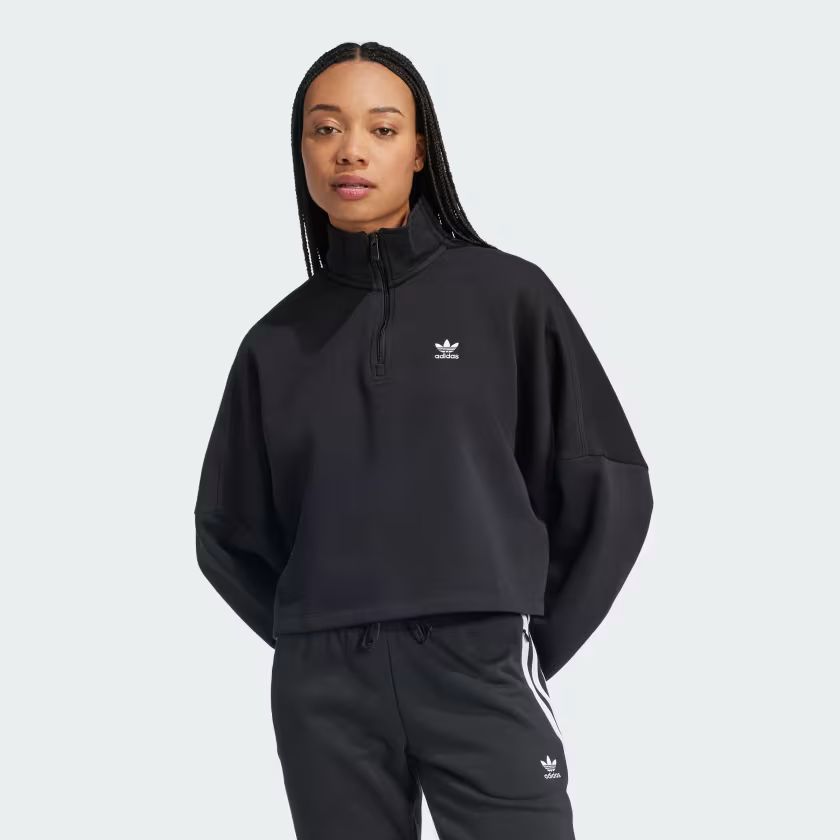 Essentials 1/2 Zip Fleece Sweatshirt | adidas (US)