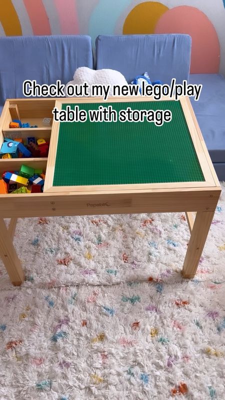Lego Play Table complete with storage 👏🏼 

#LTKkids #LTKVideo #LTKfamily