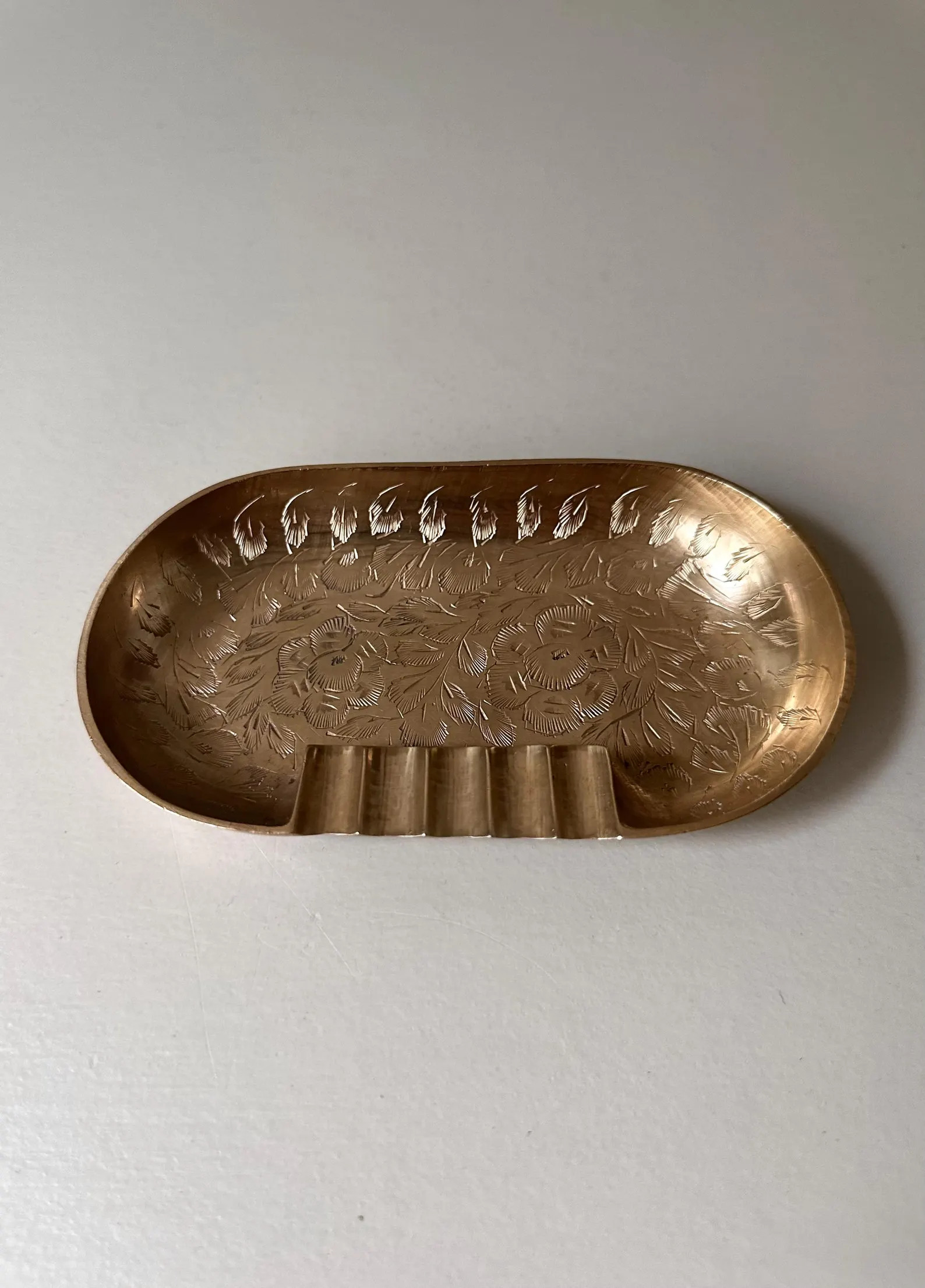 Vintage Pill Shaped Brass Ash Tray, Incense Burner - Etsy | Etsy (US)