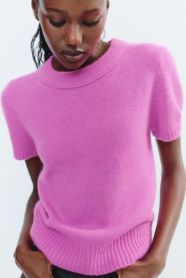 Mercer Cashmere Short Sleeve Sweater | Anthropologie (US)