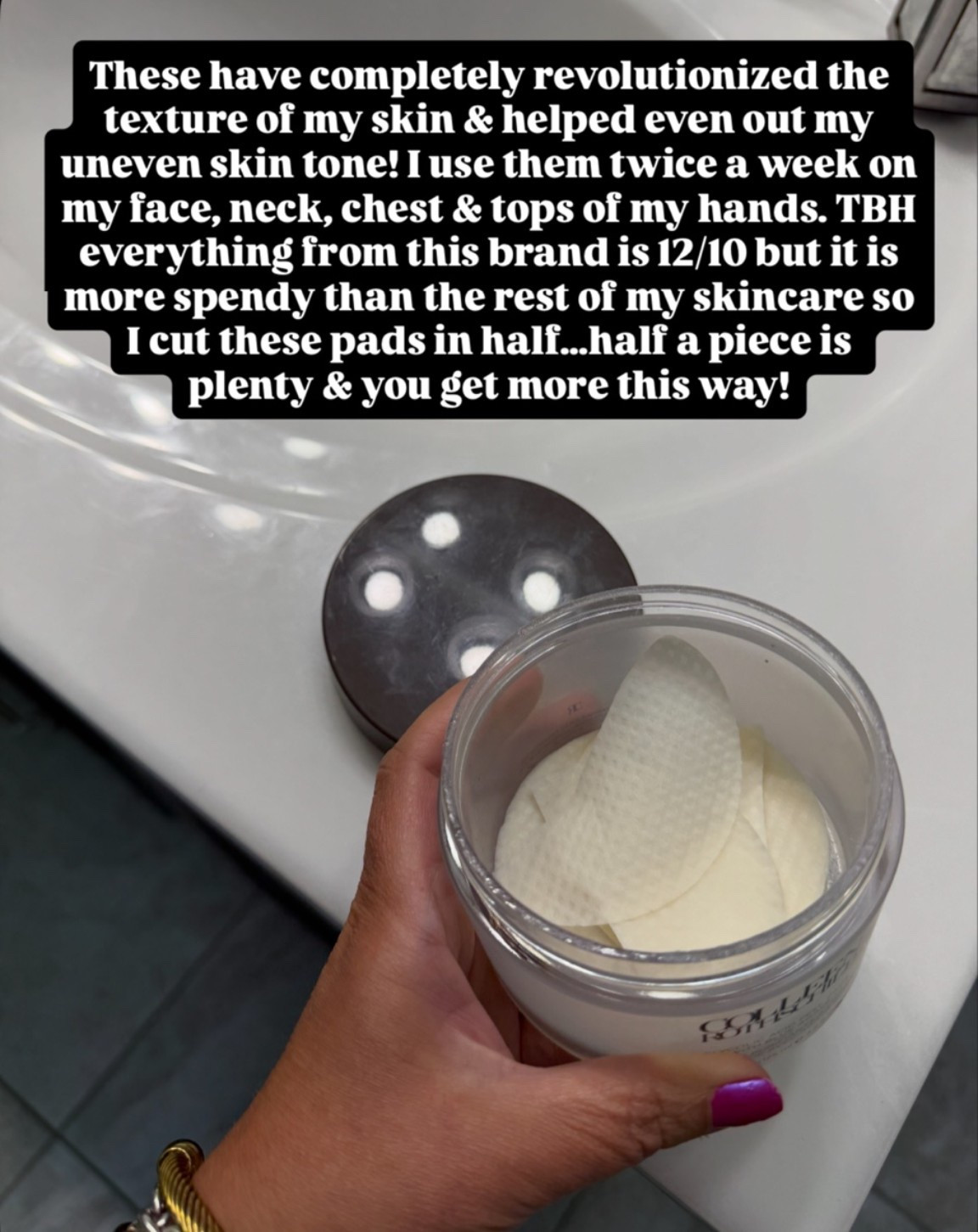 These toner pads have completely changed the texture of my skin in the BEST way! I used them twice a week & cut them in half to make them last longer. They are more spendy than most of my skincare routine but all @Colleen Rothschild products are 1000% worth the hype so I also linked my other favs below!

#LTKselfcare #LTKOver40 #LTKBeauty