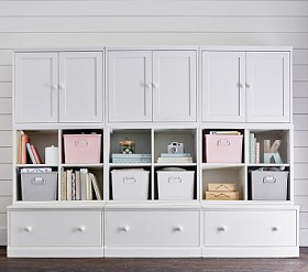 Cameron 3 x 3 Cubby & Cabinet Wall System | Pottery Barn Kids