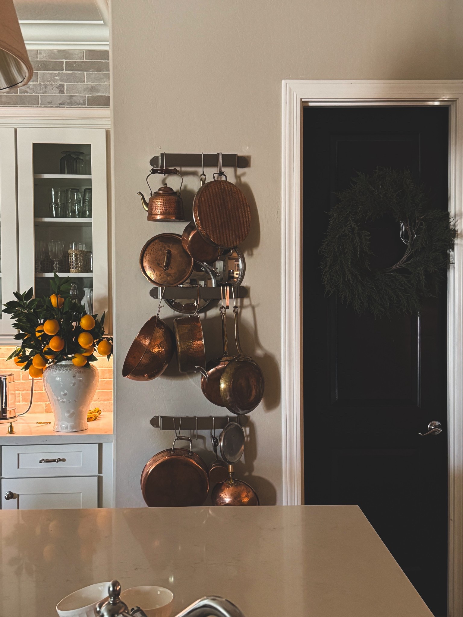 A copper moment in the kitchen 🤍 Use these to hang your pots! 

#LTKSaleAlert #LTKHome