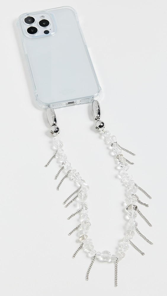 Stone and Fringe Wristlet | Shopbop
