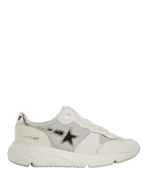 Golden Goose Running Sole Leather Sneakers | Shop Premium Outlets