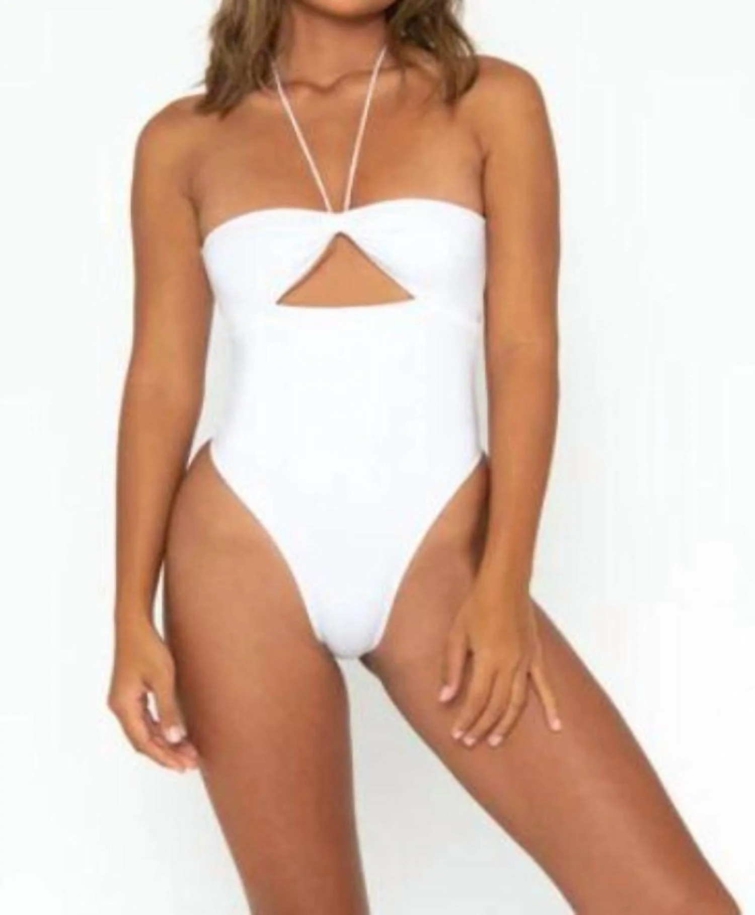 Maxim Bianco One Piece In White | Shop Simon