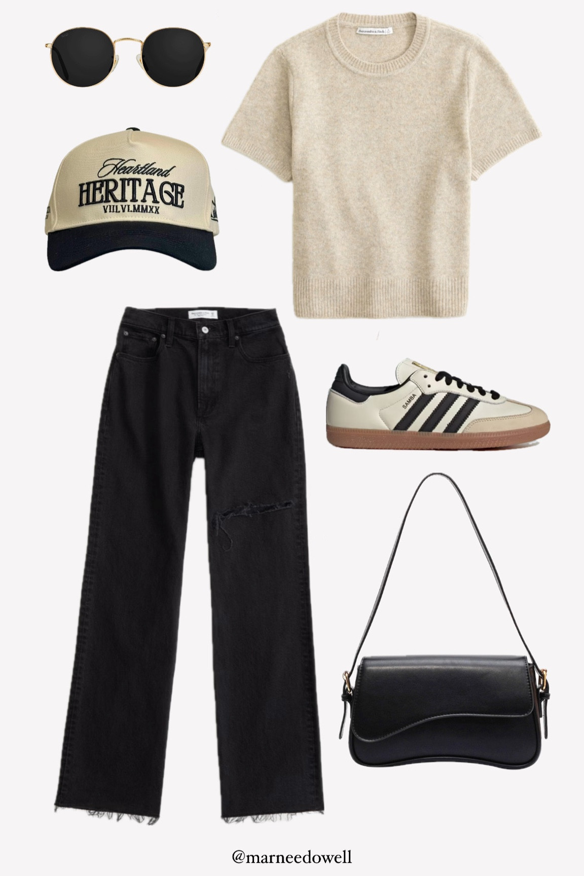 We love a good neutral fit 🖤✨
Jeans | outfit inspo | spring outfit | date night outfit 

#LTKfindsunder50 #LTKshoecrush #LTKstyletip