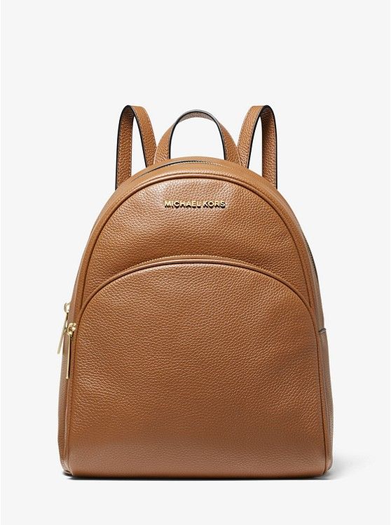 Abbey Medium Pebbled Leather Backpack | Michael Kors US
