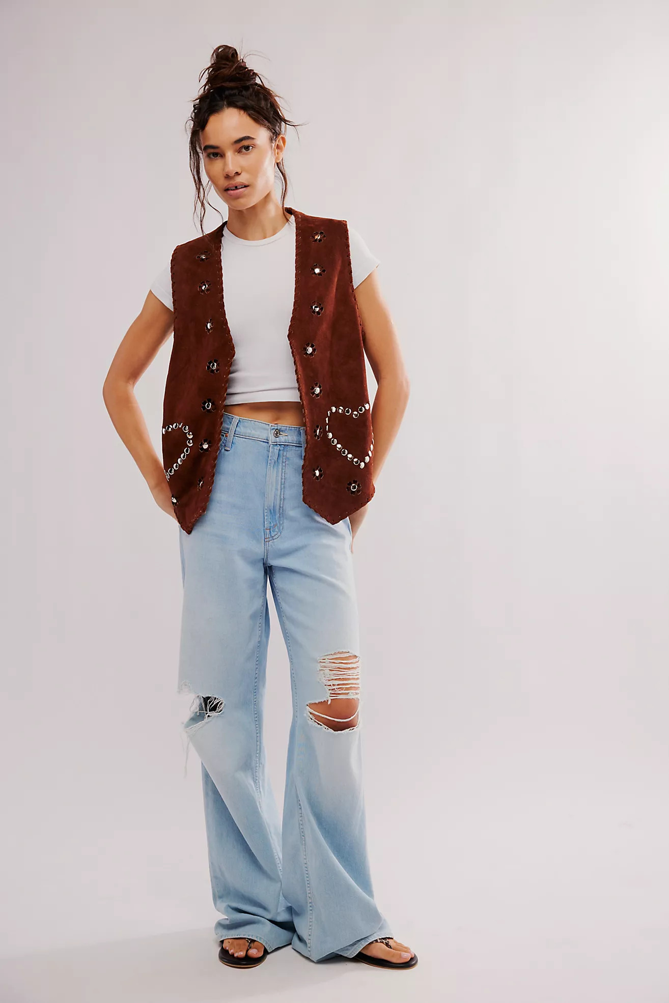 Western Rachel Love Vest | Free People (Global - UK&FR Excluded)