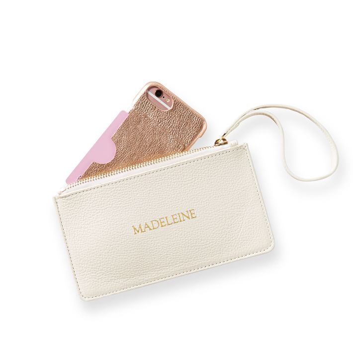 Signature Leather Wristlet | Mark and Graham