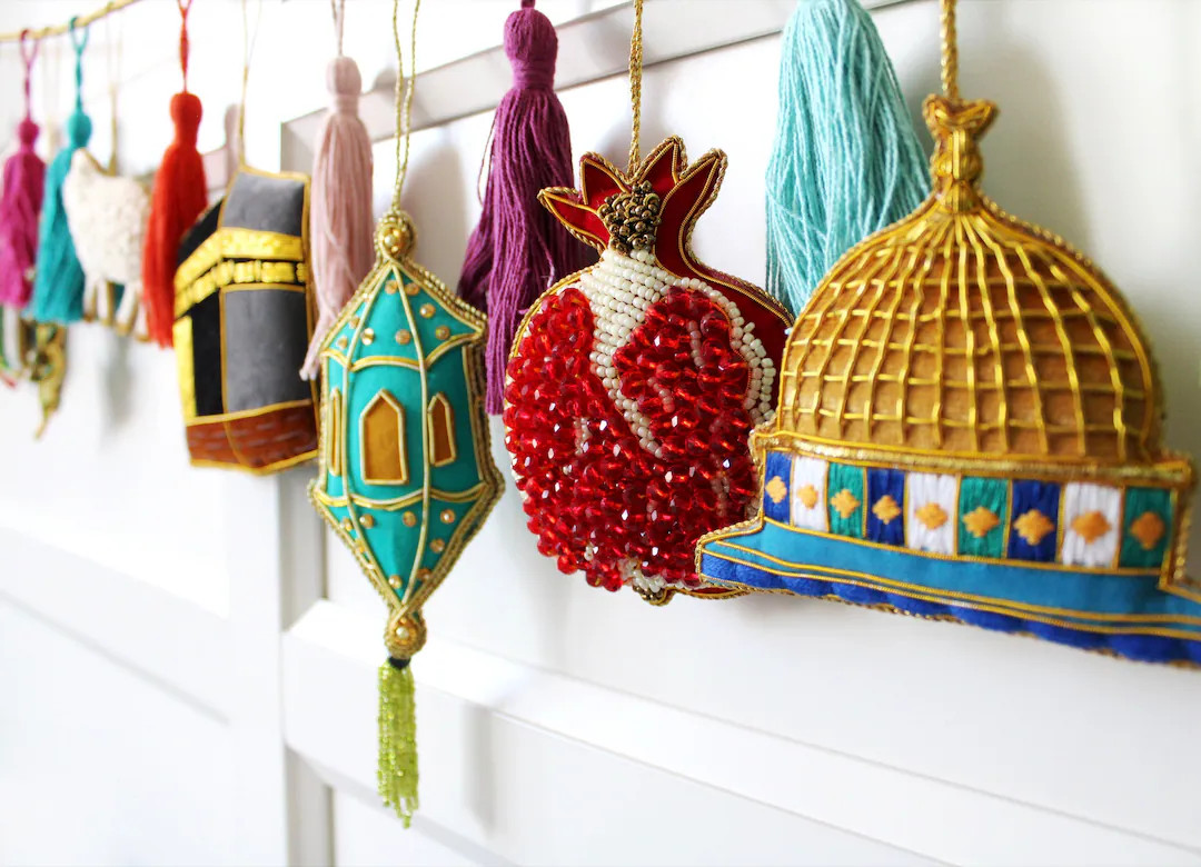 30 Piece Bundle Decorative Heirloom Garland, Islam, Muslim Celebration, Quran, Kabaah, Madinah, E... | Etsy (US)