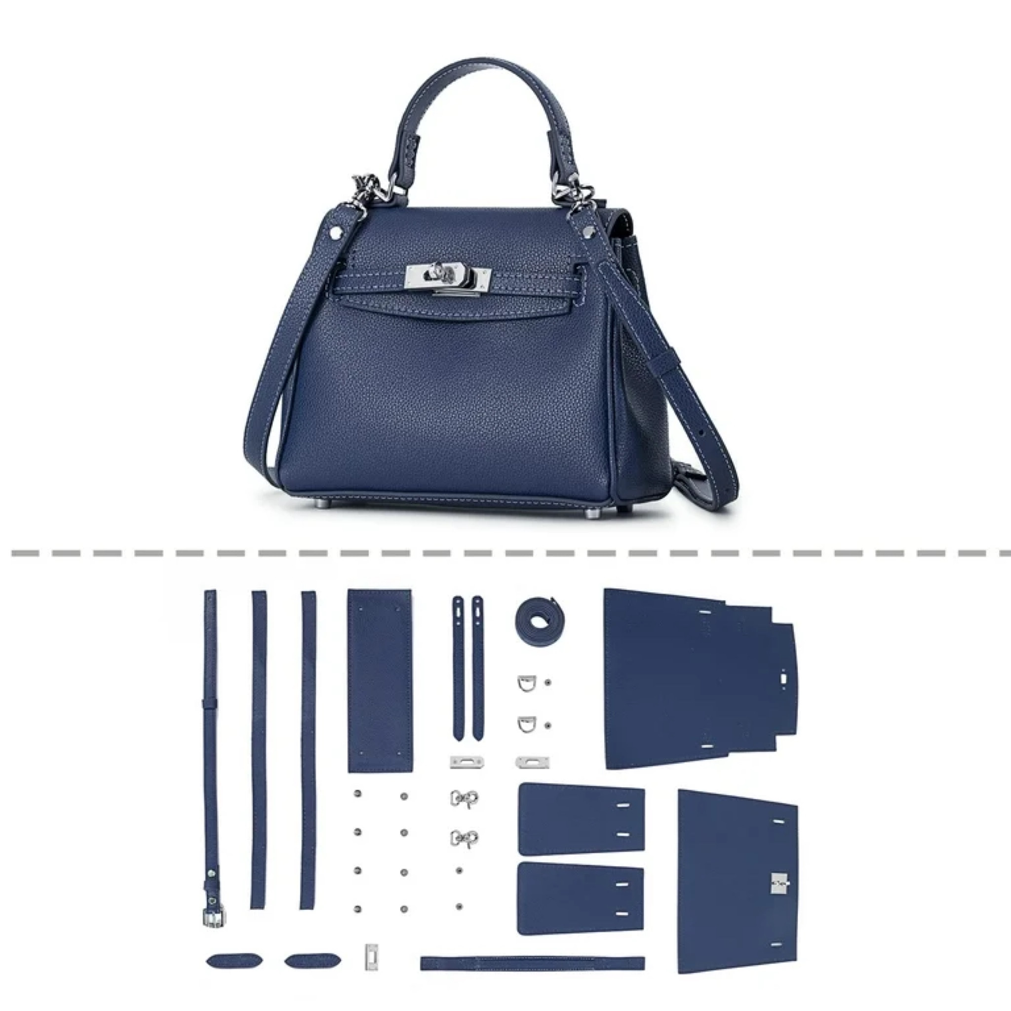 Walmart - POP SEWING KIT - dark blue leather handbag with crossbody strap

#LTKSeasonal #LTKGiftGuide #LTKWatchNow