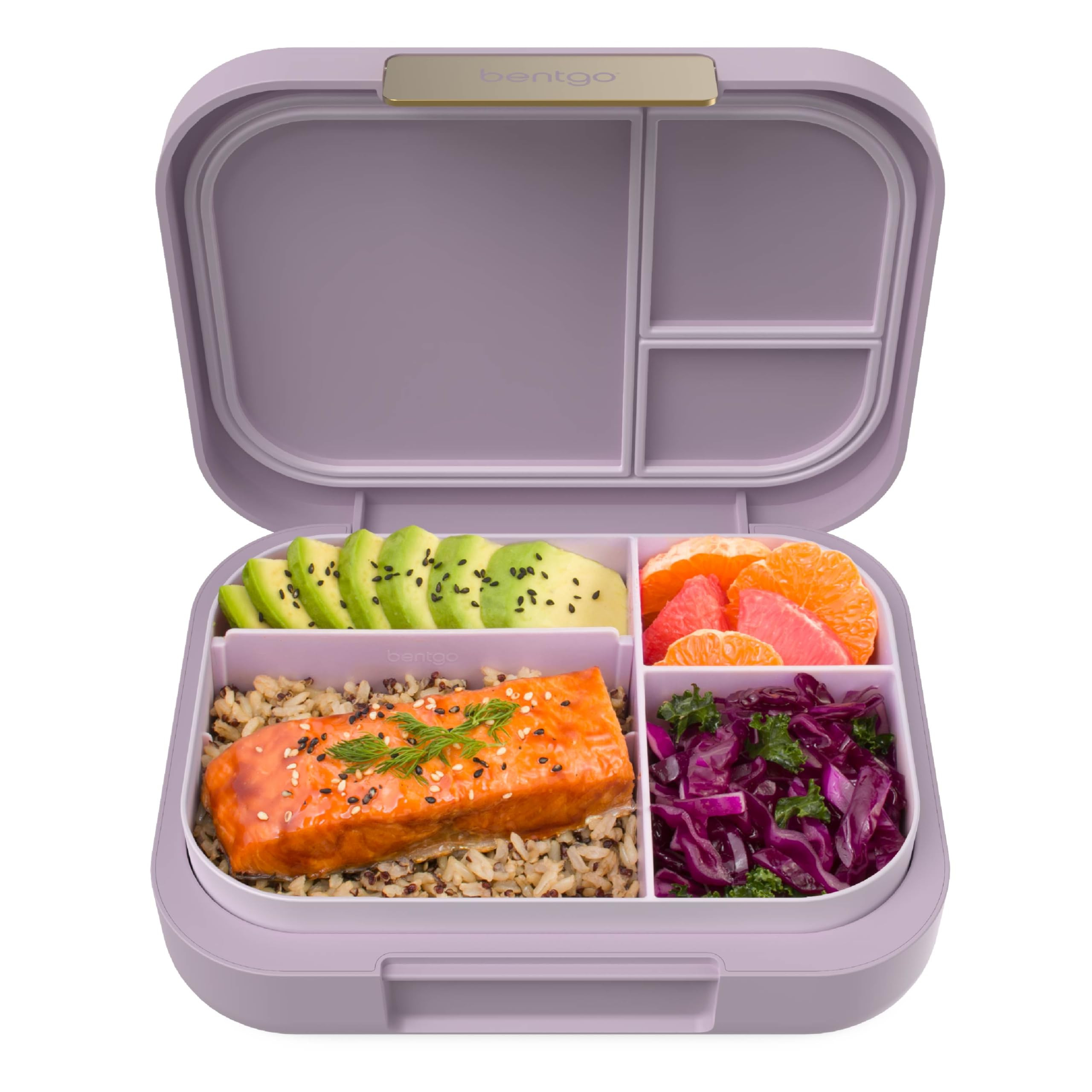 Bentgo Modern - Adult & Teen Bento Lunch Box; 3-4 Compartments, Leak-Resistant, 5.5 Cup Capacity/... | Amazon (US)