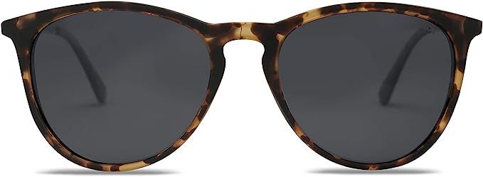 SOJOS Polarized Sunglasses for Women Men Round Classic Vintage Style TR90 SJ2091 | Amazon (US)