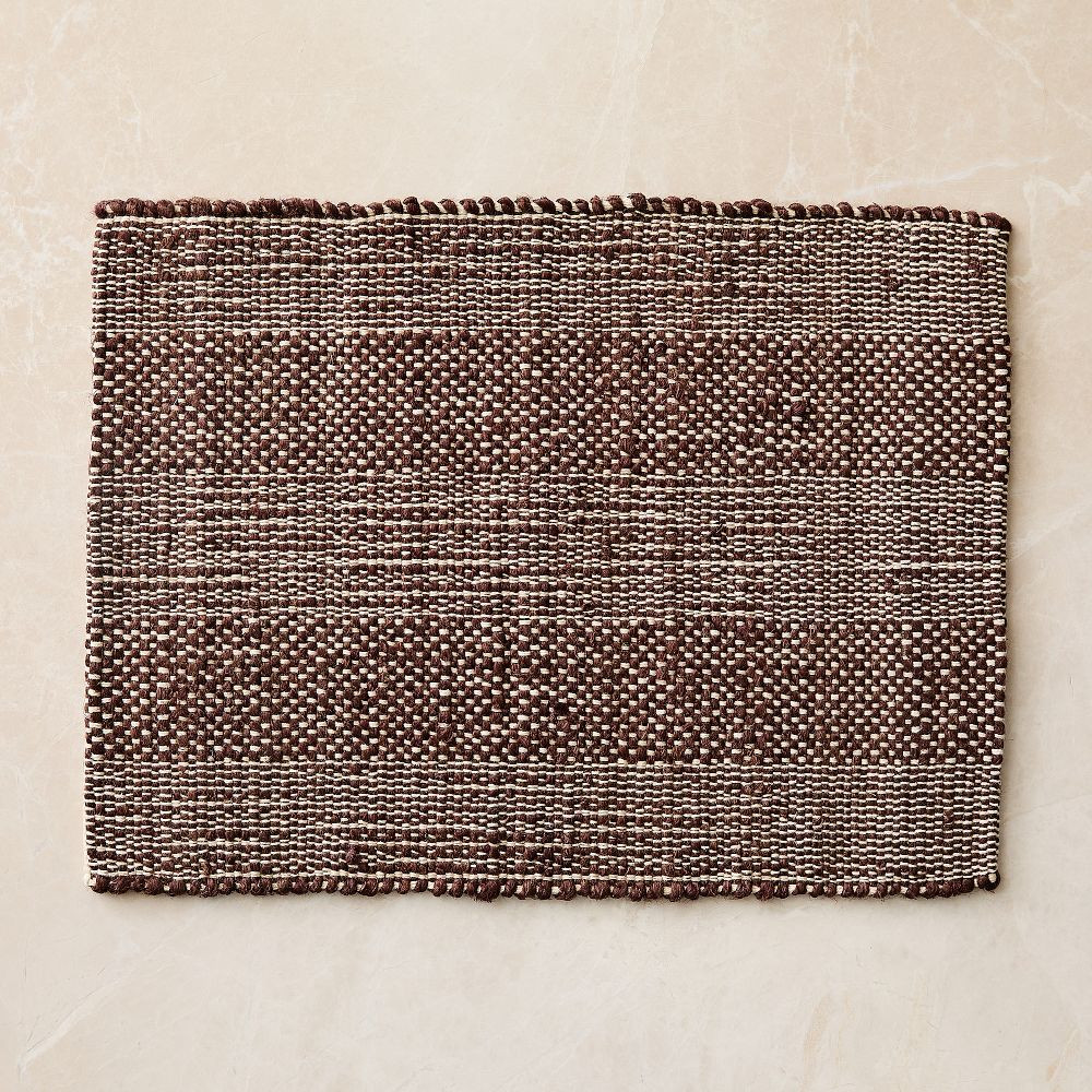 Chunky Textured Woven Placemats | West Elm (US)