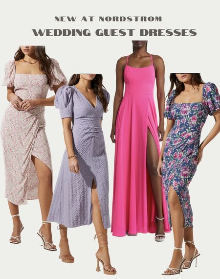 #wedding guest dresses 
#wedding guest 
#spring wedding guest dresses 
#new at Nordstrom 
#floral dress 

#LTKSeasonal #LTKwedding #LTKFind