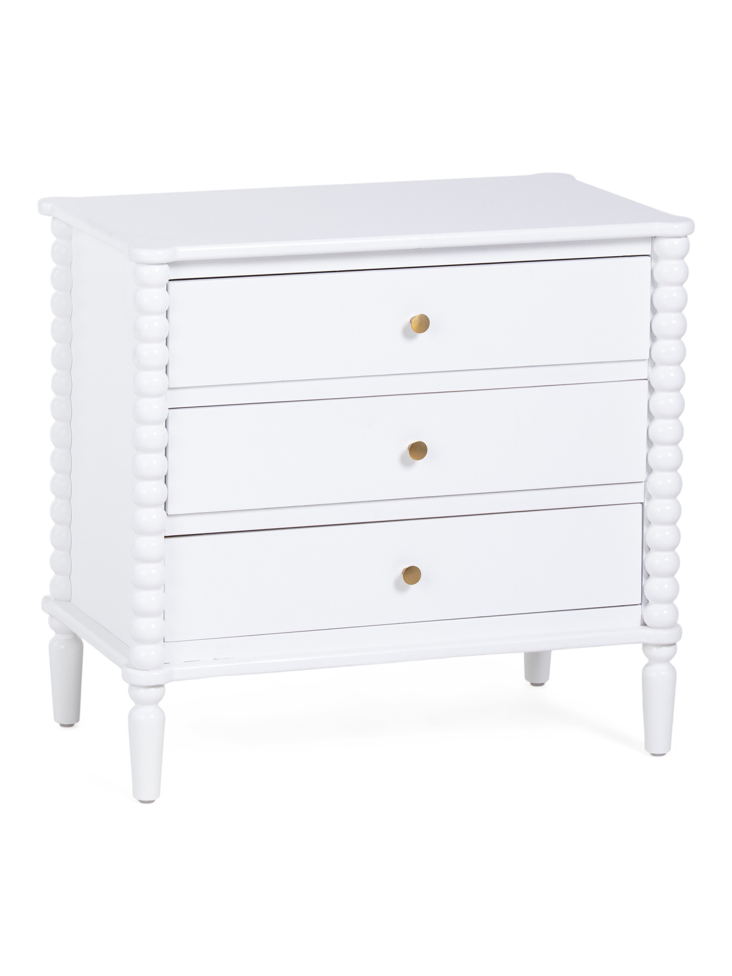 28x26 3 Drawer Oversized Spindle Side Table | TJ Maxx