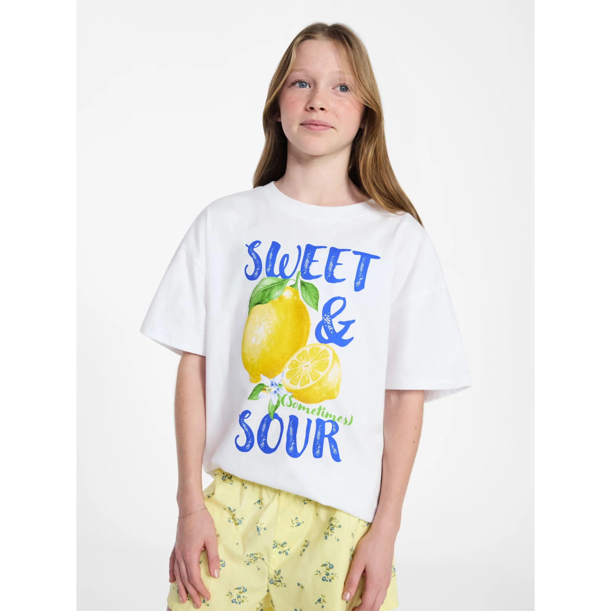 Weekend Academy Girls Graphic Tee with Short Sleeves, Sizes 4-18 | Walmart (US)