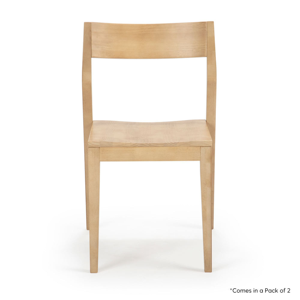 Solid Wood Dining Chair (Set of 2) | Plank+Beam