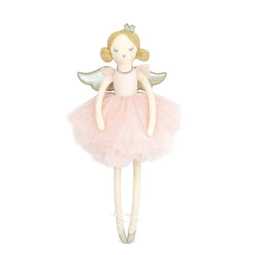 MON AMI Sugar Plum Fairy Doll with Wings | 22-Inch Elegant Plush Doll with Tulle Dress & Tiara | Enchanted Ballet Fairy Keepsake | Soft & Cuddly Toy for All Ages for Holidays & Décor | Amazon (US)