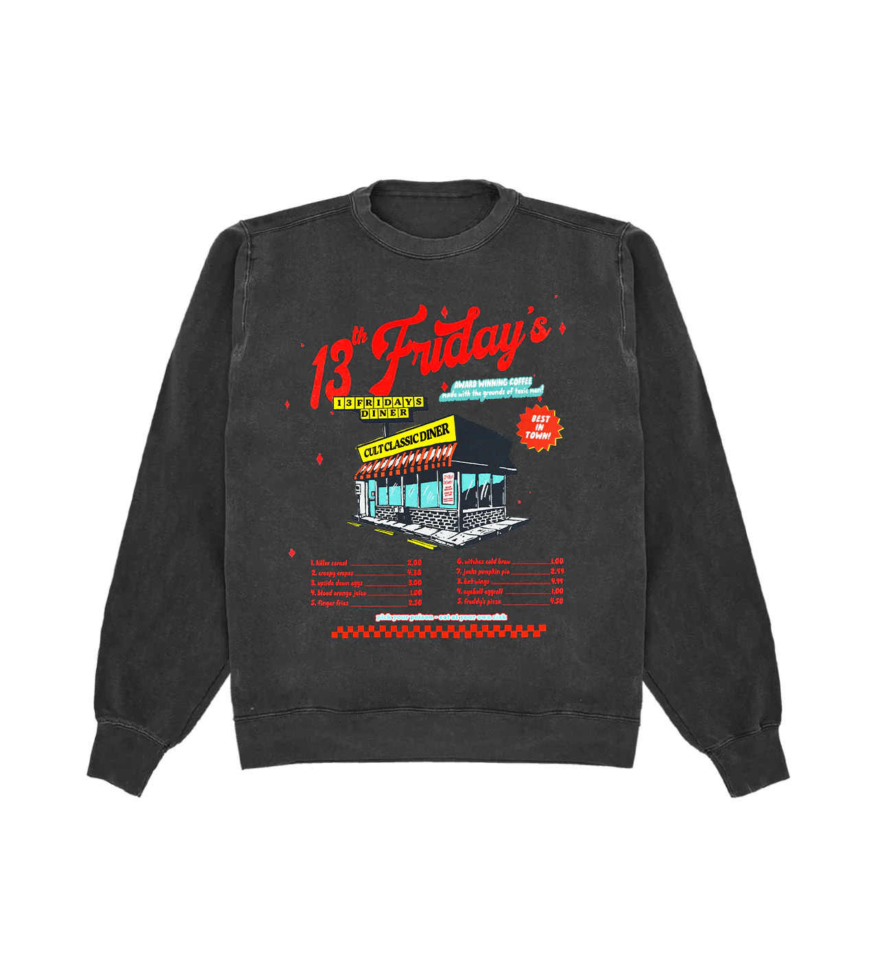 13th Friday's Diner Crewneck | Shop Kristin Jones