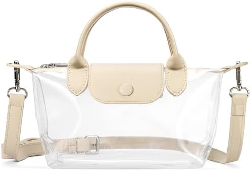 BOSTANTEN Clear Bag for Stadium Approved Crossbody Purse Handbags for Concerts Sports Events | Amazon (US)
