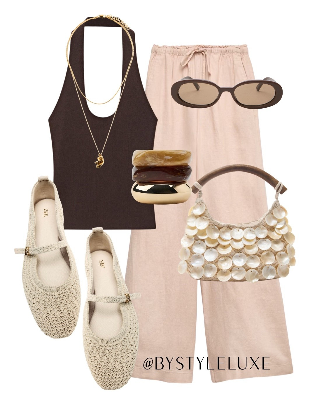 SUMMER BAG - This shell bag is stunning and is a summer holiday staple for day and evening looks 

#summeroutfit #holiday #balletflats

#LTKsummer #LTKshoes #LTKbag
