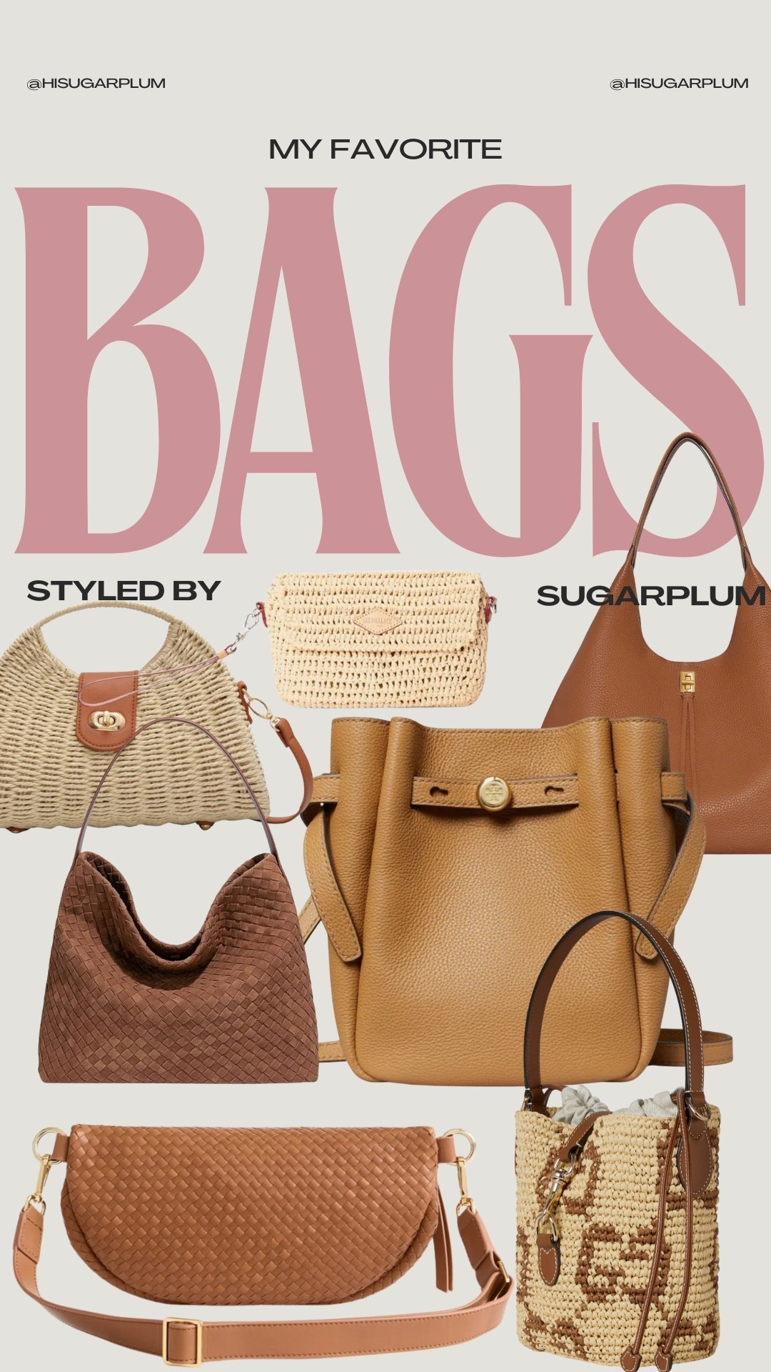 Some favorite bags I've been loving lately! 