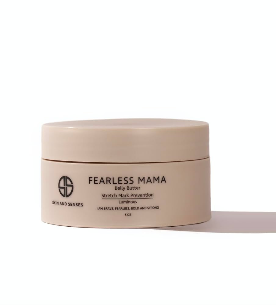 Fearless Mama Belly Butter – Luminous Scent Stretch Mark Cream for Pregnancy – Natural Moistu... | Amazon (US)