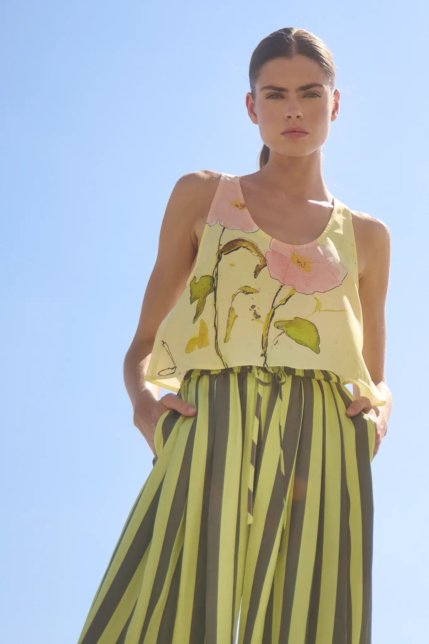 Carsyn Tank | Cropped Swing Top | Hunter Bell | Hunter Bell
