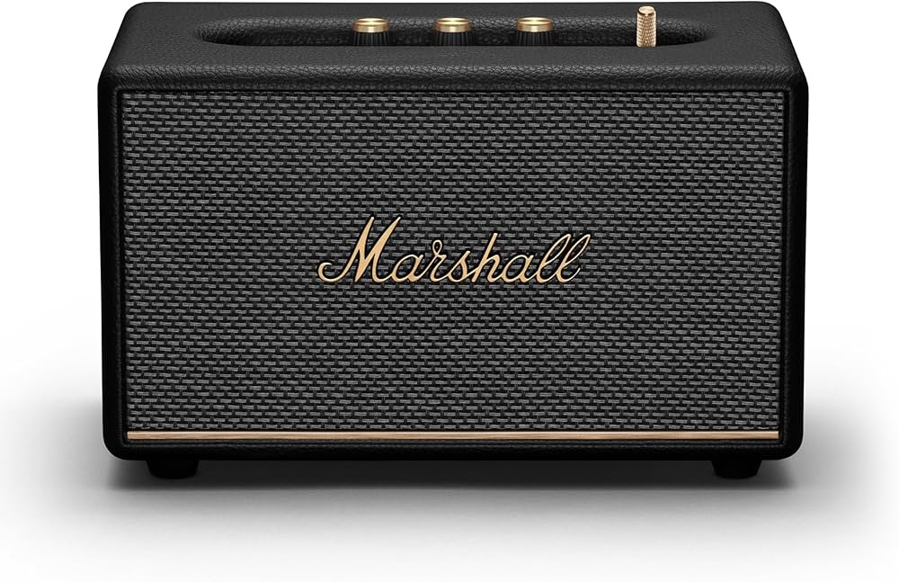 Marshall Acton III Bluetooth Home Speaker, Black | Amazon (US)