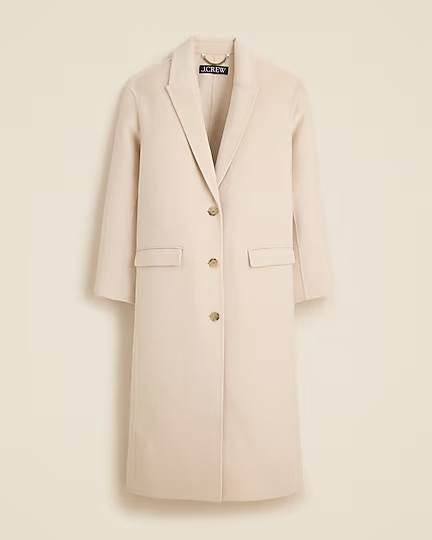 Chiara topcoat in Italian double face | J. Crew US