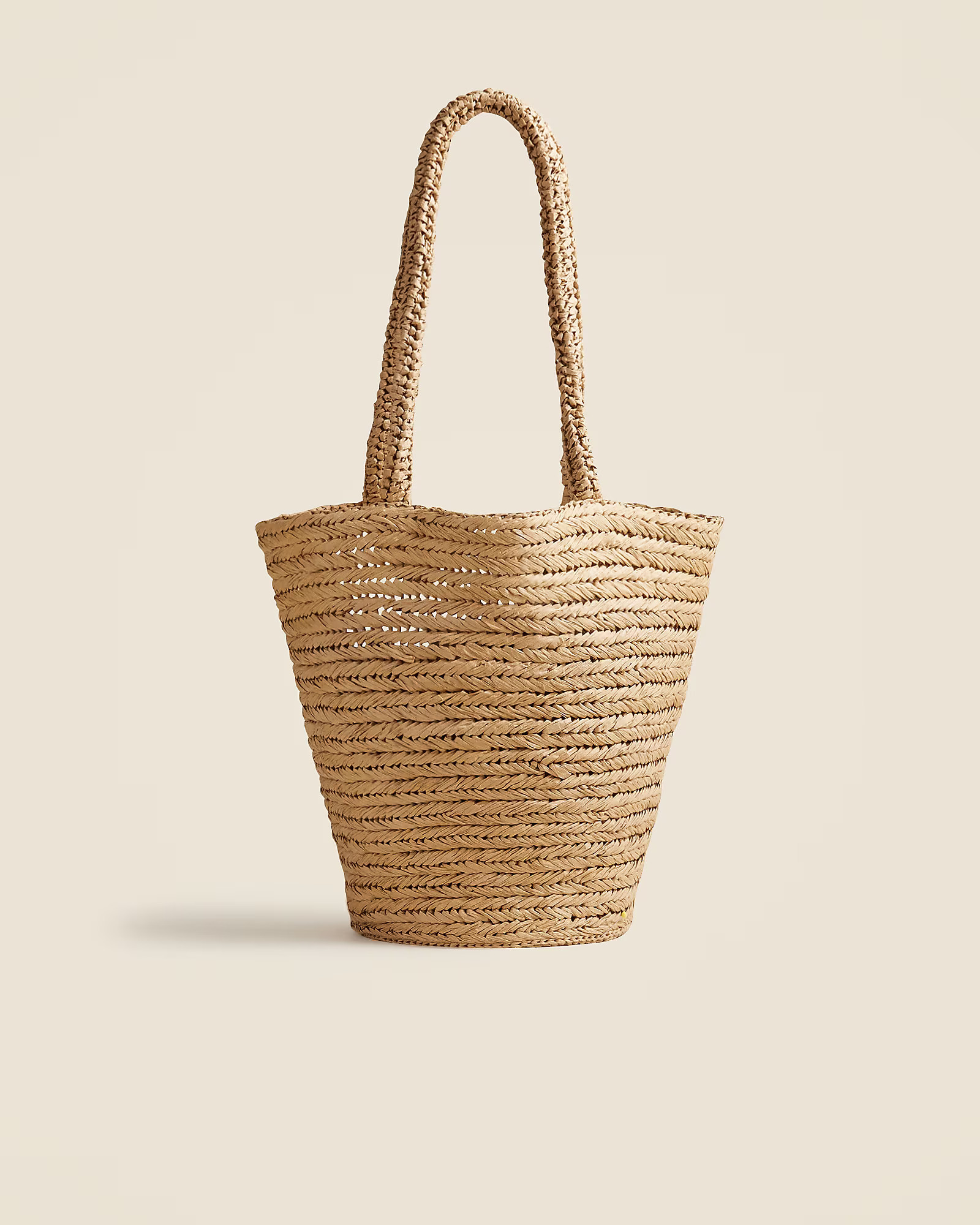 Malta handwoven straw tote | J. Crew US
