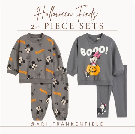 How cute are these Minnie and Mickey two piece Halloween sets! #halloween #toddler #kids 

#LTKkids #LTKSeasonal #LTKunder50