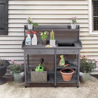 Potting Tables - Overstock | Bed Bath & Beyond