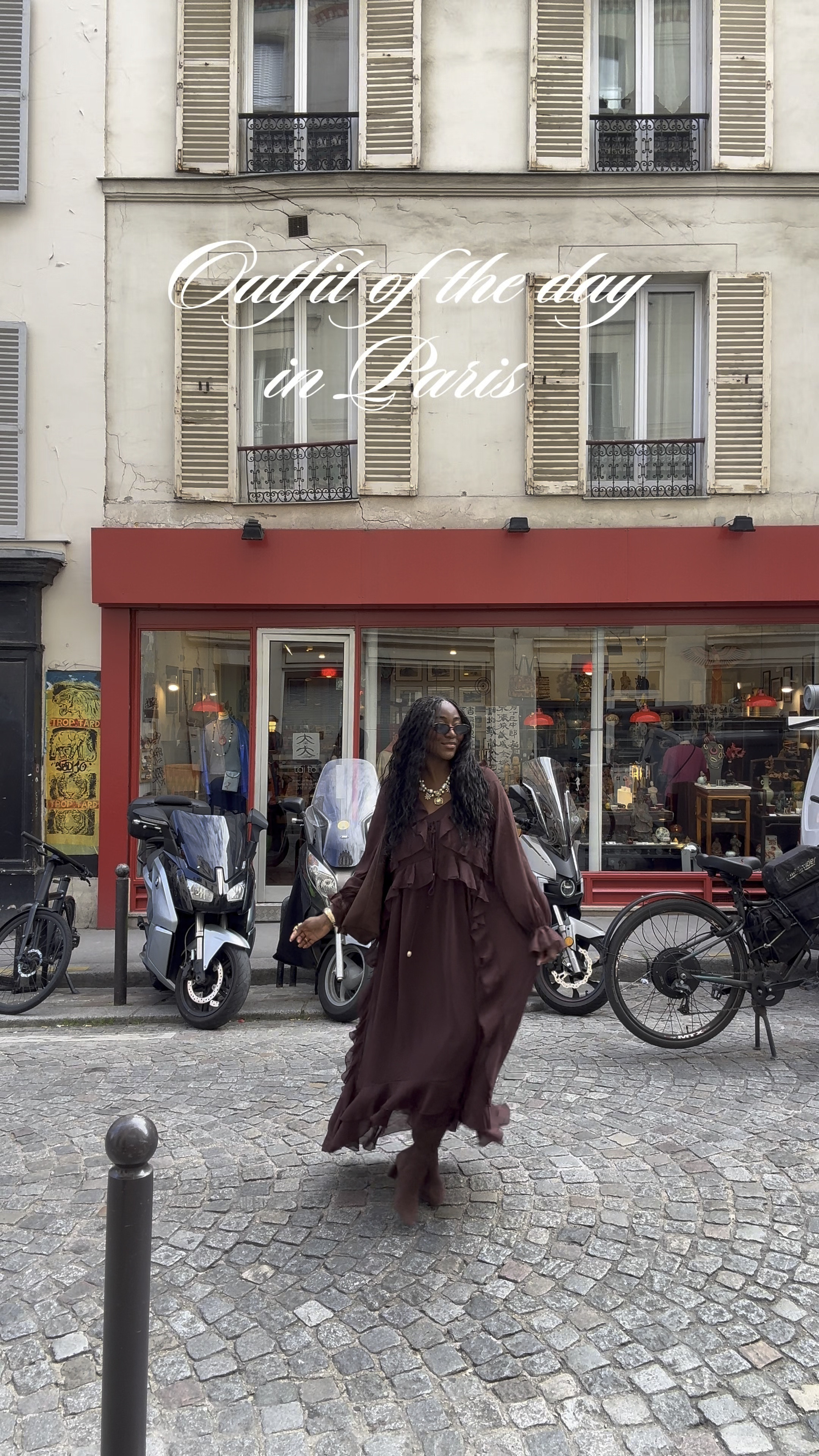 What I’m wearing in Paris! 🇫🇷 Such a perfect fall dress. It’s so chic but comfortable. Outfit is linked! 

#LTKFallSale #LTKFindsUnder100 #LTKNYFW