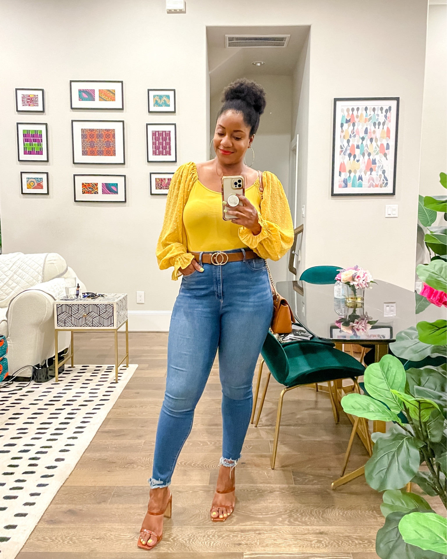 Casual look that I wore to play putt putt! Yes, I should’ve worn sneakers or flat sandals. Lol. Everything is TTS (wearing a L top and 12 in jeans) #FoundItOnAmazon #walmartfashion

#LTKSeasonal #LTKstyletip #LTKunder50