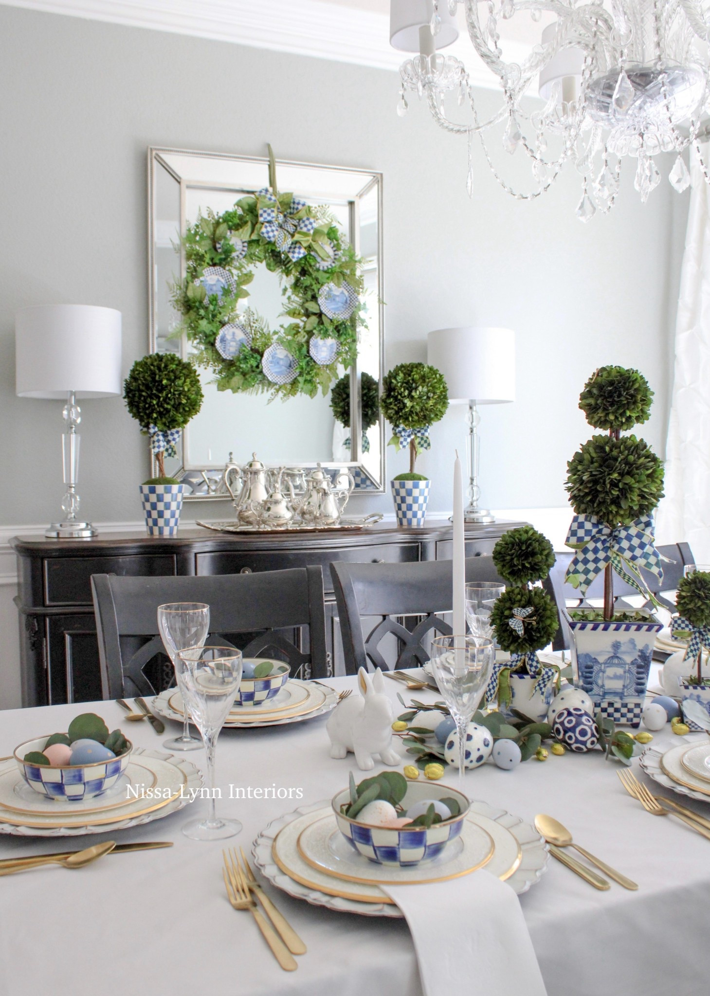 Loving with this royal blue and gold combination—it feels so timeless and elegant. 💙

#LTKHome #LTKSeasonal #LTKSaleAlert