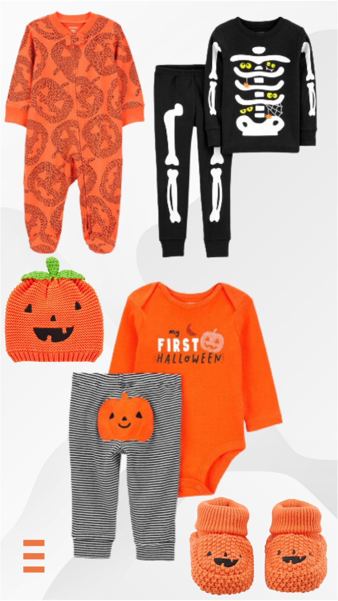 Halloween is just a few days away! Take a look at how adorable these outfits I found at @carters for my baby are🎃🧡
#Carters #SpooktacularStyle 

#LTKHalloween #LTKbaby #LTKSeasonal