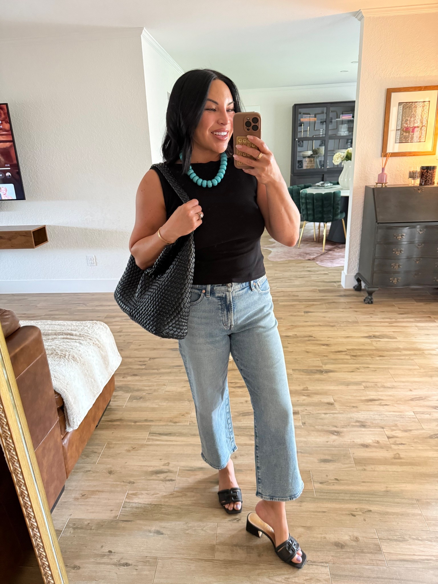 Love these Madewell jeans they’re true to size and I ended up ordering them in the petite length which is perfect for my height (5’3”). #jeans #spring #ootd 

#LTKmomlife #LTKootd #LTKOver40