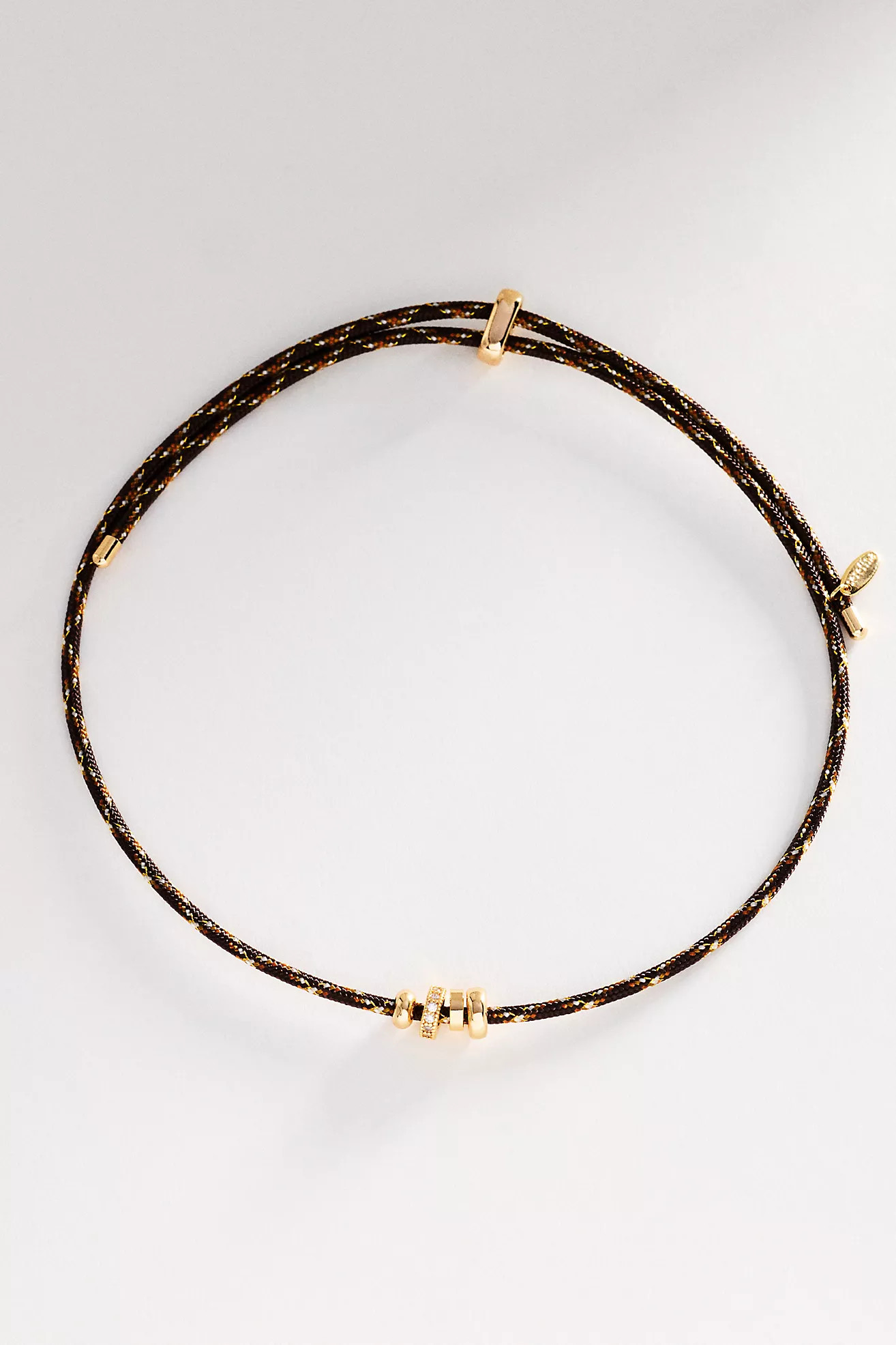 Corded Magnetic Crystal Beaded Necklace | Anthropologie (US)