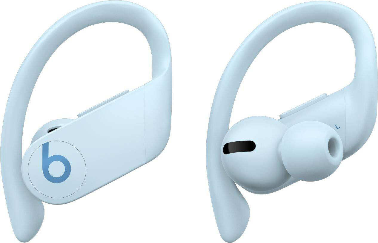 Beats by Dr. Dre Powerbeats Pro Totally Wireless Earphones Glacier Blue MXY82LL/A - Best Buy | Best Buy U.S.