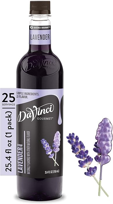 DaVinci Gourmet Lavender Syrup, 25.4 Fluid Ounces (Pack of 1) | Amazon (US)