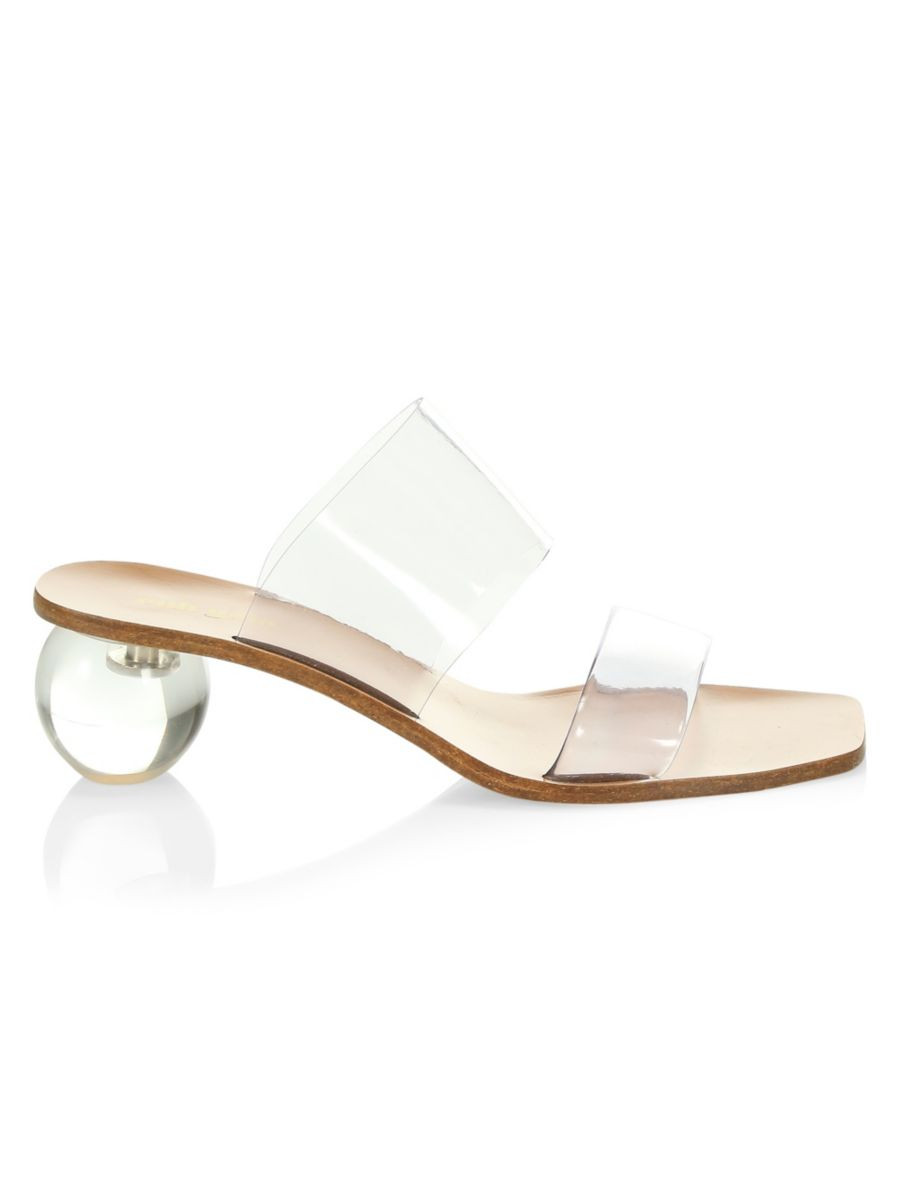 Jila Vinyl Mules | Saks Fifth Avenue