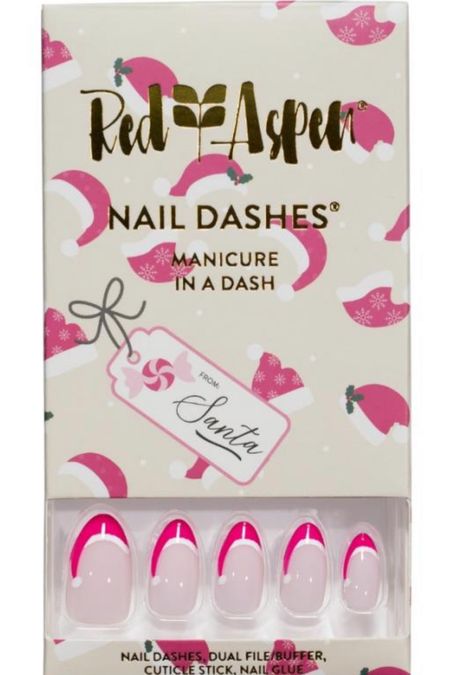 Faux nails
Holiday nails
Manicure
Stocking stuffer 

#LTKGiftGuide #LTKSeasonal #LTKHoliday